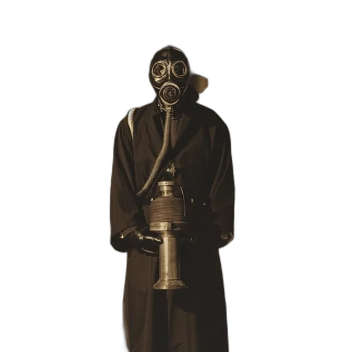 mask, staff, robot, jacket transparent PNG cut-out