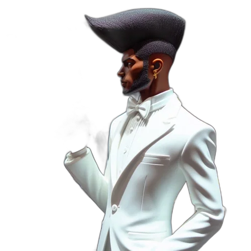 hat, jacket, staff, concept art transparent PNG cut-out