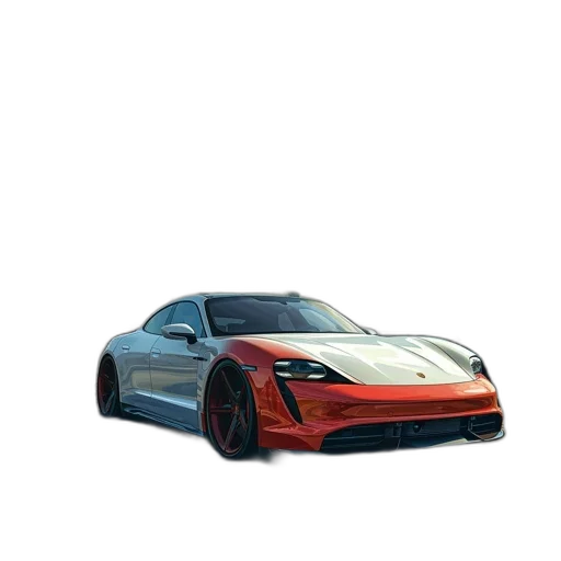 car, weapon, robot, 3d render transparent PNG cut-out