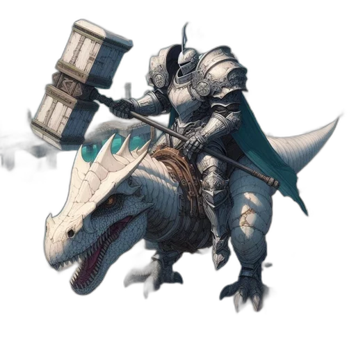 dragon, weapon, sword, creature transparent PNG cut-out