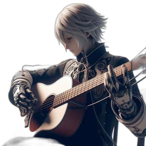 weapon, sword, robot, jacket transparent PNG cut-out