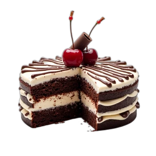 food, crown, 3d render, photorealistic transparent PNG cut-out