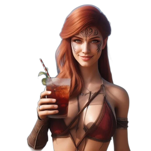 staff, dress, fantasy art, concept art transparent PNG cut-out