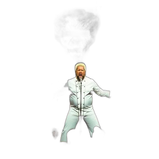 jacket, staff, robot, concept art transparent PNG cut-out