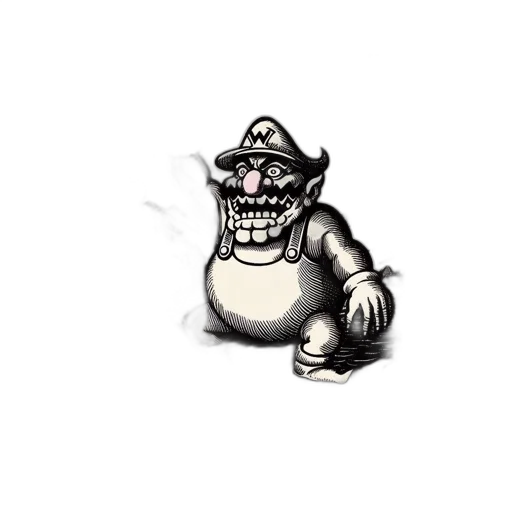 creature, animal, mask, staff transparent PNG cut-out