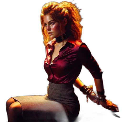 comic book art, concept art, pixel art, fantasy art transparent PNG cut-out