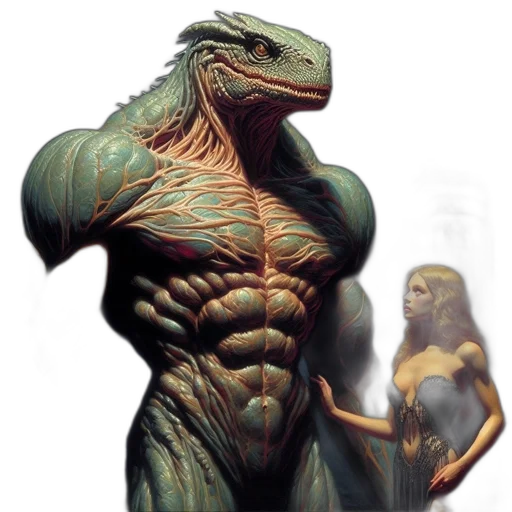 creature, dragon, animal, concept art transparent PNG cut-out