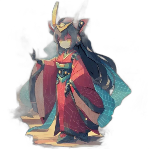 staff, mask, dragon, crown transparent PNG cut-out