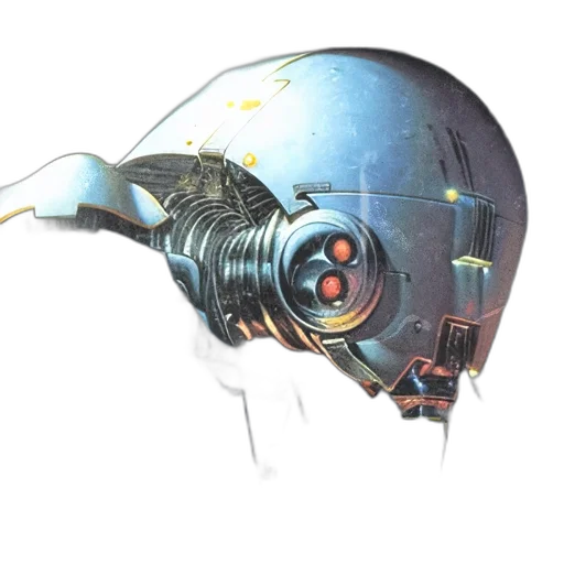 robot, weapon, mask, hat transparent PNG cut-out