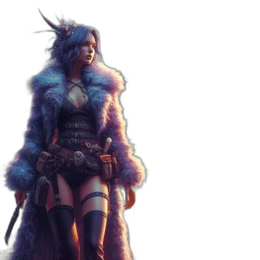sword, concept art, fantasy art, cyberpunk transparent PNG cut-out