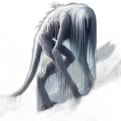 creature, dragon, hair, animal transparent PNG cut-out