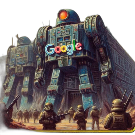 robot, building, weapon, concept art transparent PNG cut-out