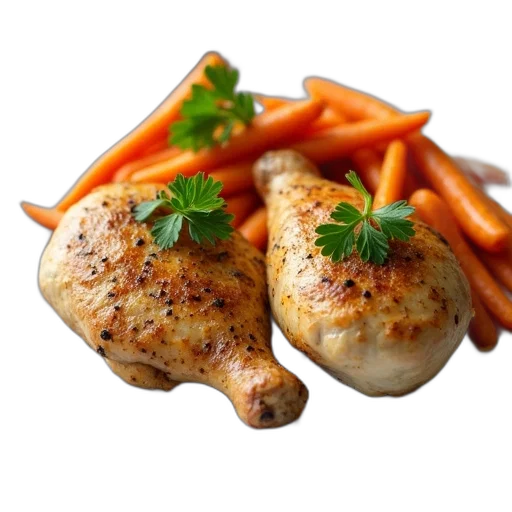 food, photorealistic, 3d render, plate transparent PNG cut-out