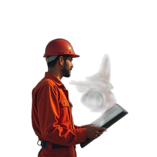 staff, robot, mask, face transparent PNG cut-out