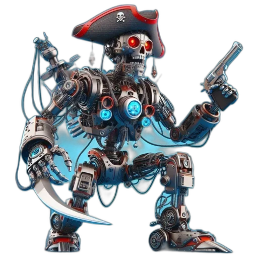robot, weapon, staff, concept art transparent PNG cut-out