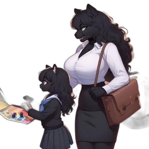 staff, concept art, anime, cartoon transparent PNG cut-out