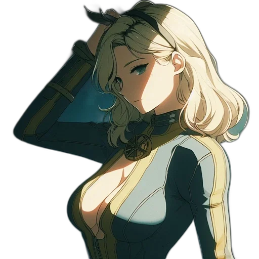 weapon, dress, jacket, staff transparent PNG cut-out