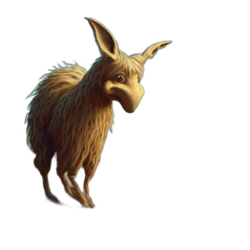 animal, creature, dragon, staff transparent PNG cut-out