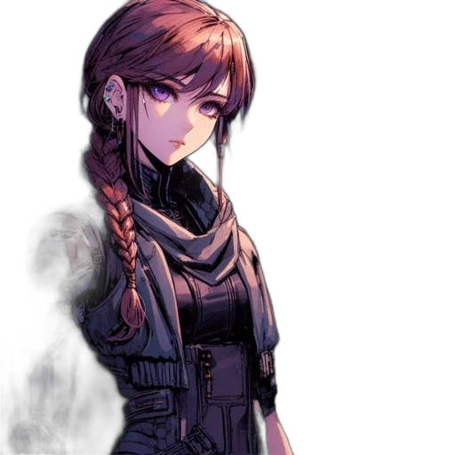 dress, staff, jacket, face transparent PNG cut-out