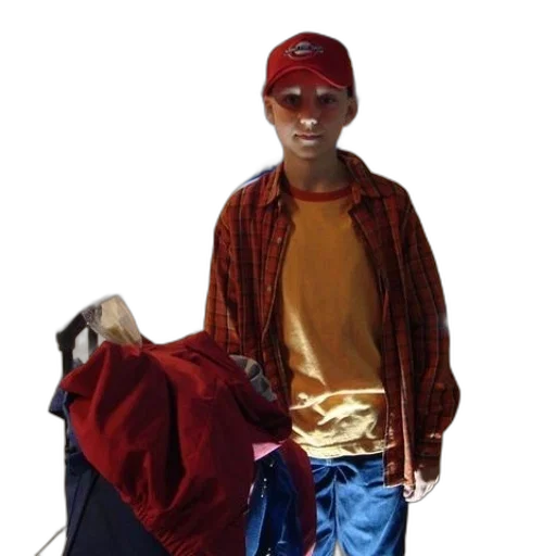 jacket, staff, hat, face transparent PNG cut-out