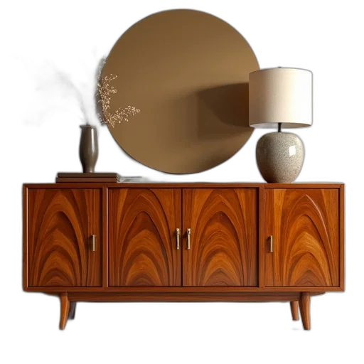furniture, crown, staff, 3d render transparent PNG cut-out