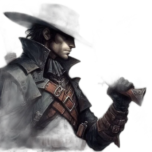 hat, weapon, staff, sword transparent PNG cut-out