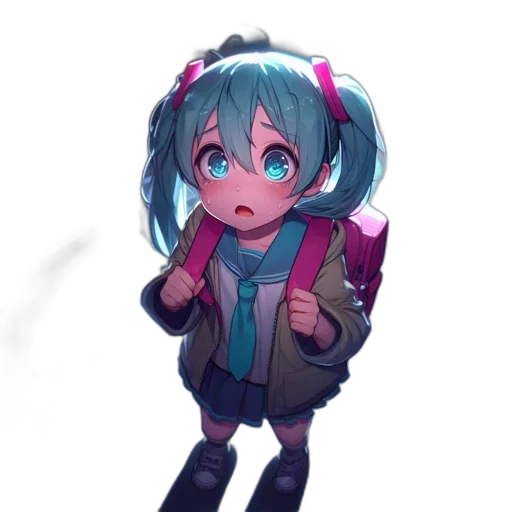 creature, jacket, staff, weapon transparent PNG cut-out