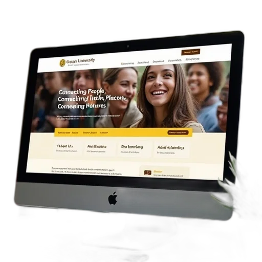 golden, computer, monitor, displaying transparent PNG cut-out