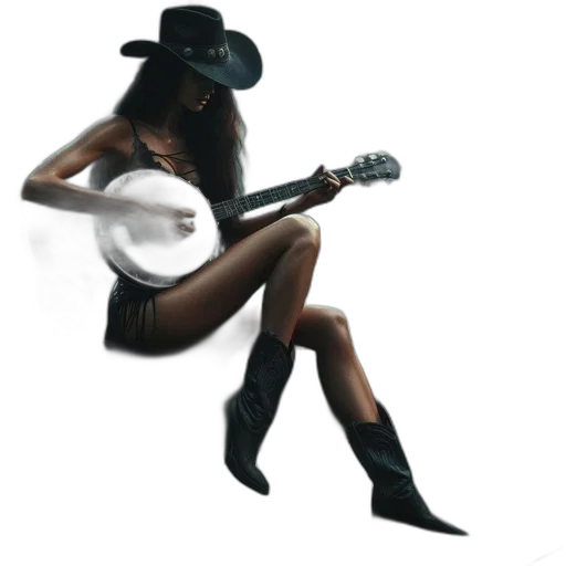 hat, weapon, shoes, photorealistic transparent PNG cut-out