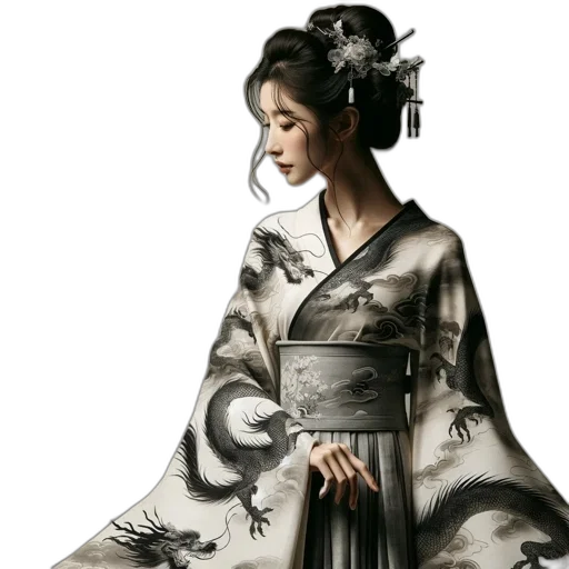 dress, jewelry, photorealistic, fantasy art transparent PNG cut-out