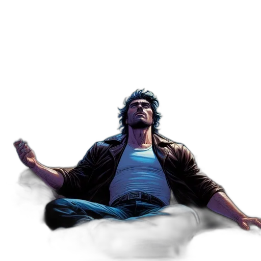 concept art, comic book art, 3d render, photorealistic transparent PNG cut-out