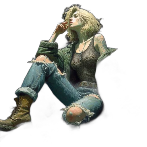 weapon, jacket, concept art, fantasy art transparent PNG cut-out