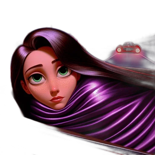hair, dress, concept art, fantasy art transparent PNG cut-out