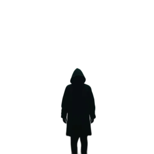 jacket, mask, staff, face transparent PNG cut-out