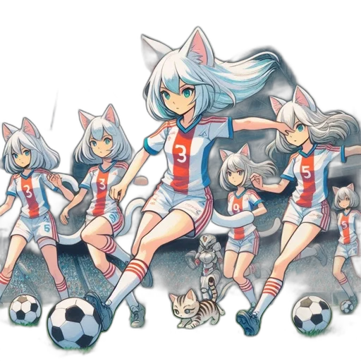concept art, anime, pixel art, fantasy art transparent PNG cut-out