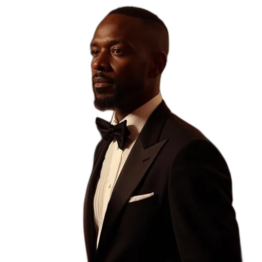 cedric, daniels, arriving, world transparent PNG cut-out