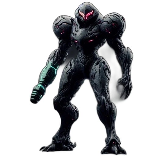 robot, creature, weapon, concept art transparent PNG cut-out