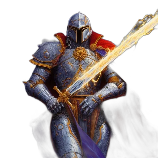 sword, staff, weapon, fantasy art transparent PNG cut-out