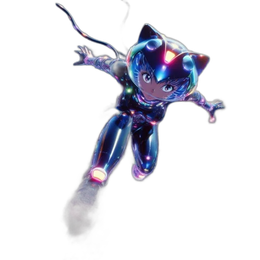robot, staff, creature, weapon transparent PNG cut-out