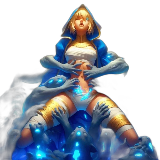 concept art, fantasy art, comic book art, pixel art transparent PNG cut-out