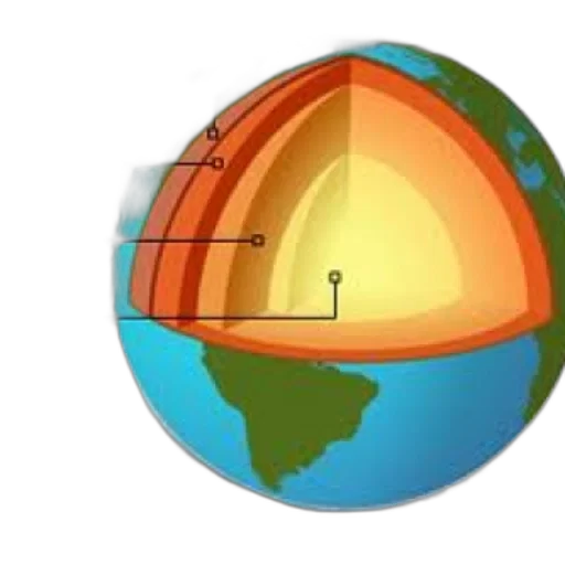 umbrella, cross-section, diagram, earth transparent PNG cut-out