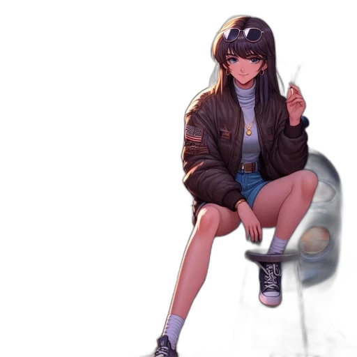jacket, shoes, robot, weapon transparent PNG cut-out