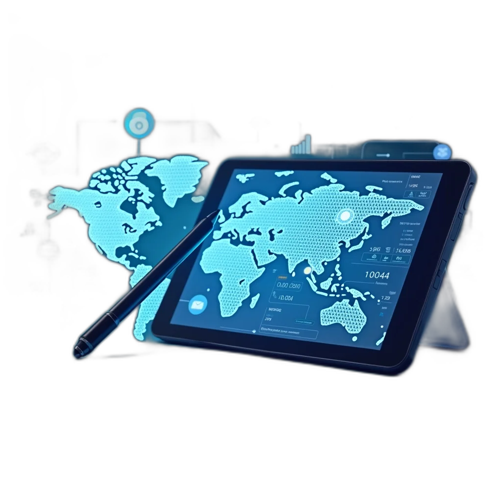 staff, 3d render, concept art, modern transparent PNG cut-out
