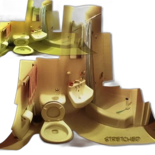 furniture, jewelry, 3d render, golden transparent PNG cut-out