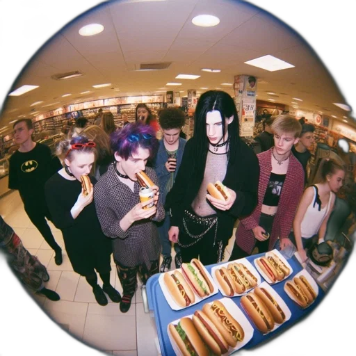 food, staff, robot, creature transparent PNG cut-out