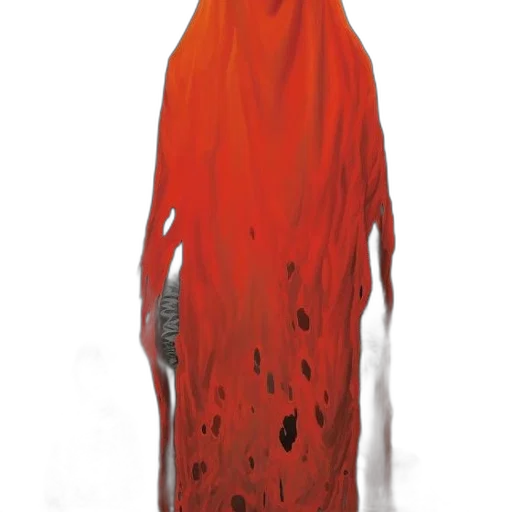 dress, mask, creature, staff transparent PNG cut-out