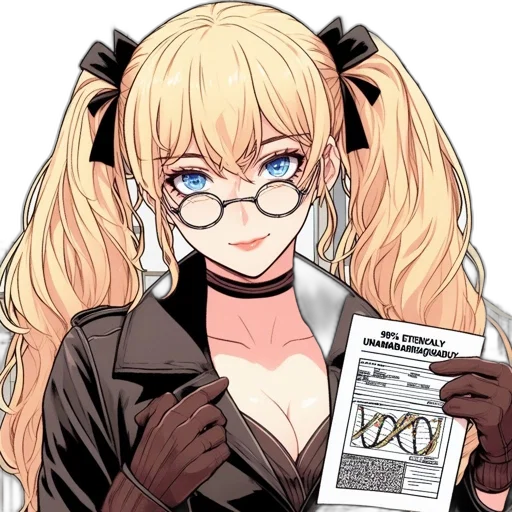 staff, anime, cartoon, comic book art transparent PNG cut-out