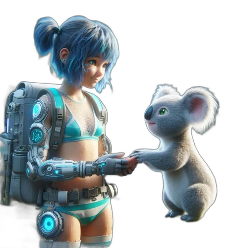 robot, weapon, animal, concept art transparent PNG cut-out