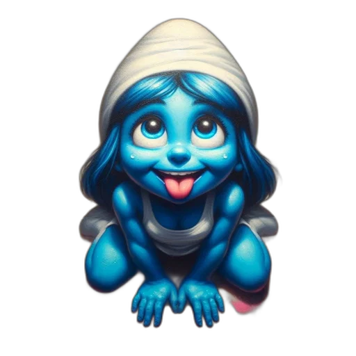 creature, mask, face, staff transparent PNG cut-out