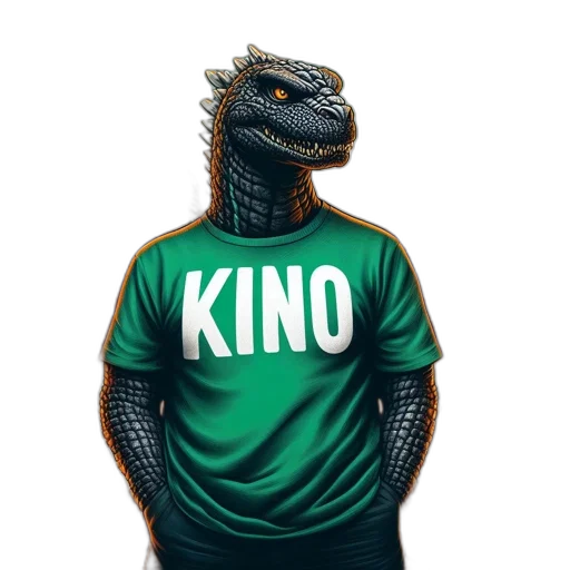 dragon, animal, creature, staff transparent PNG cut-out